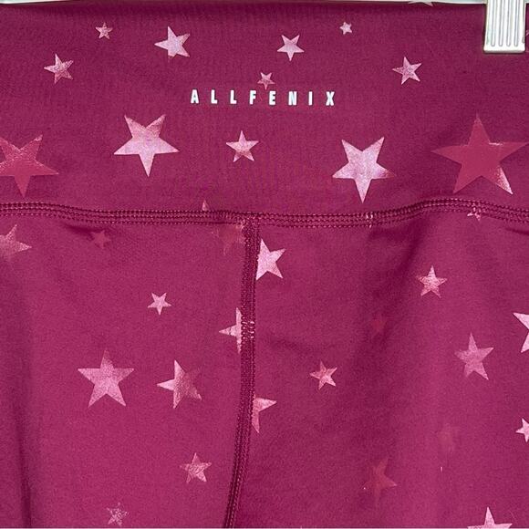 All Fenix Star 7/8 High Rise Leggings Yoga Athleisure Pilates run small a29 - Picture 4 of 6
